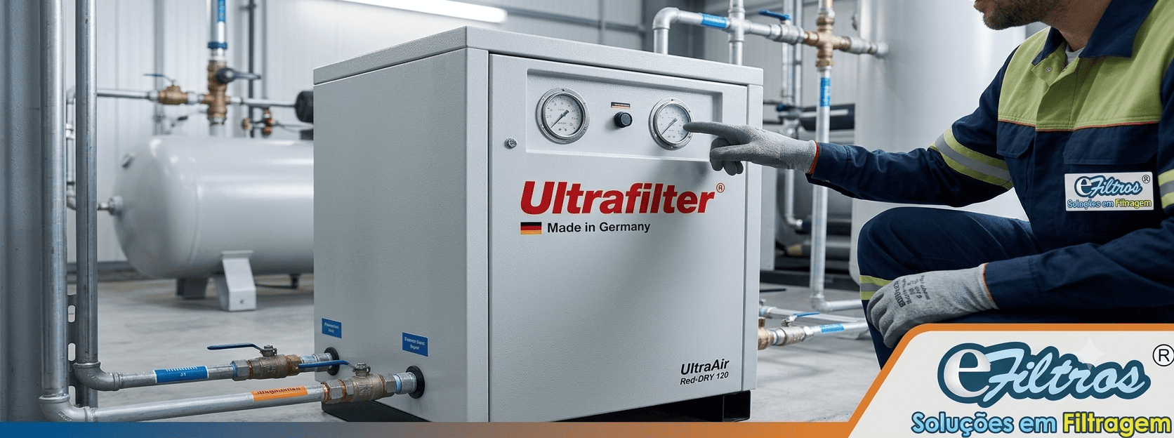 Secadores de Ar Comprimido Ultrafilter: Engenharia de Alta Performance e Eficiência Energética na Purificação Industrial