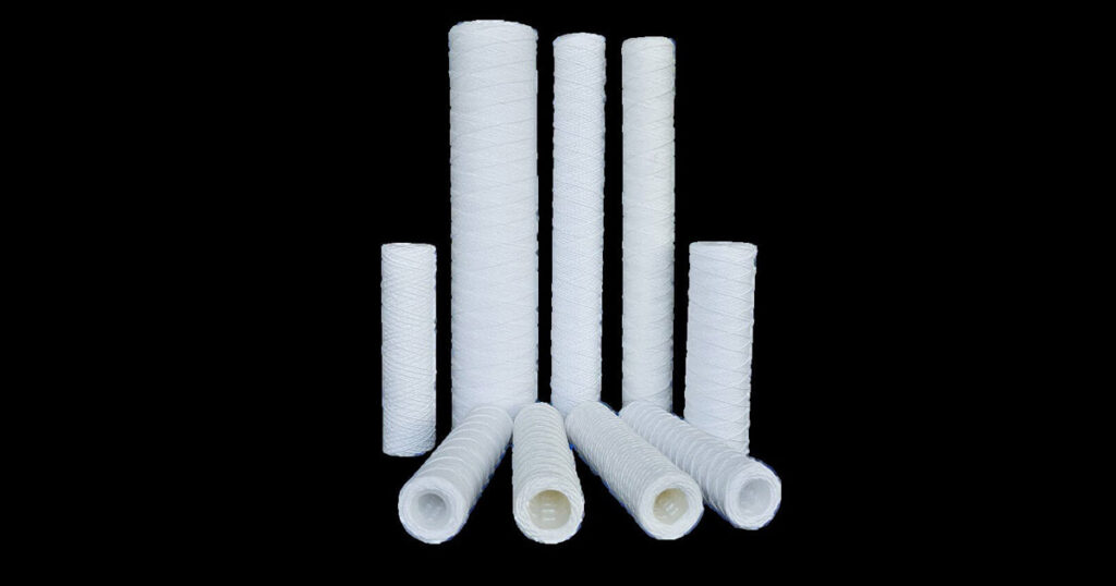 Conheça a nova geração de filtros bobinados com núcleo de Nylon 1 Entenda a função dos filtros bobinados em fio de polipropileno
